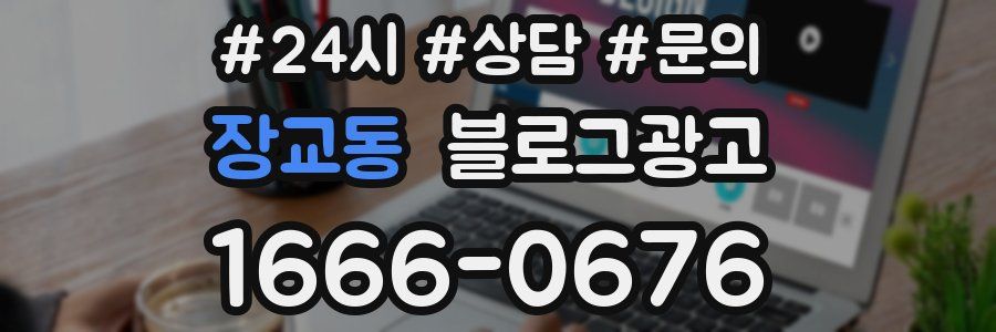 장교동 브랜드 블로그