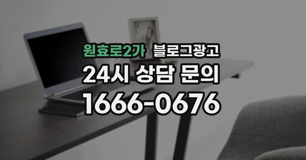 원효로2가 블로그 마케팅