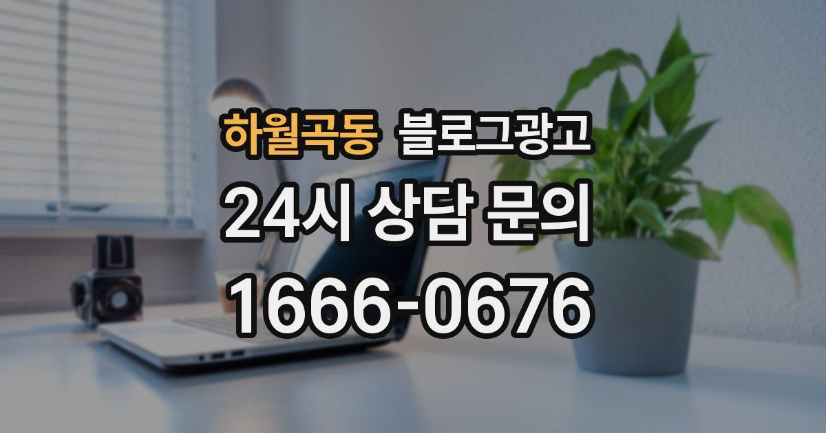 하월곡동 블로그 마케팅