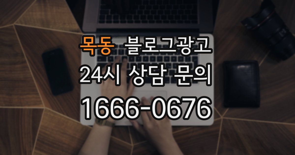 목동 블로그 마케팅