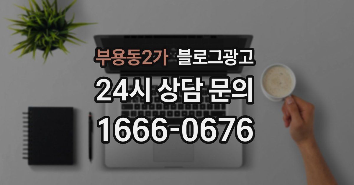 부용동2가 블로그 마케팅