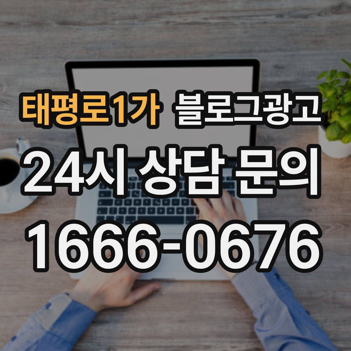 태평로1가 블로그 광고
