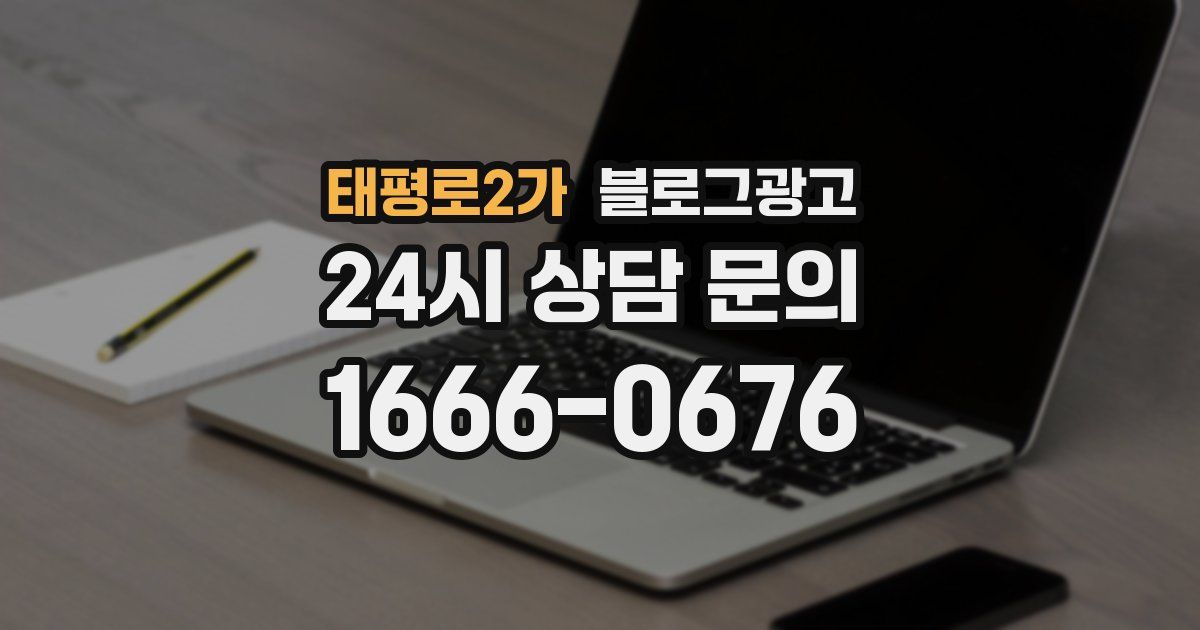 태평로2가 블로그 마케팅