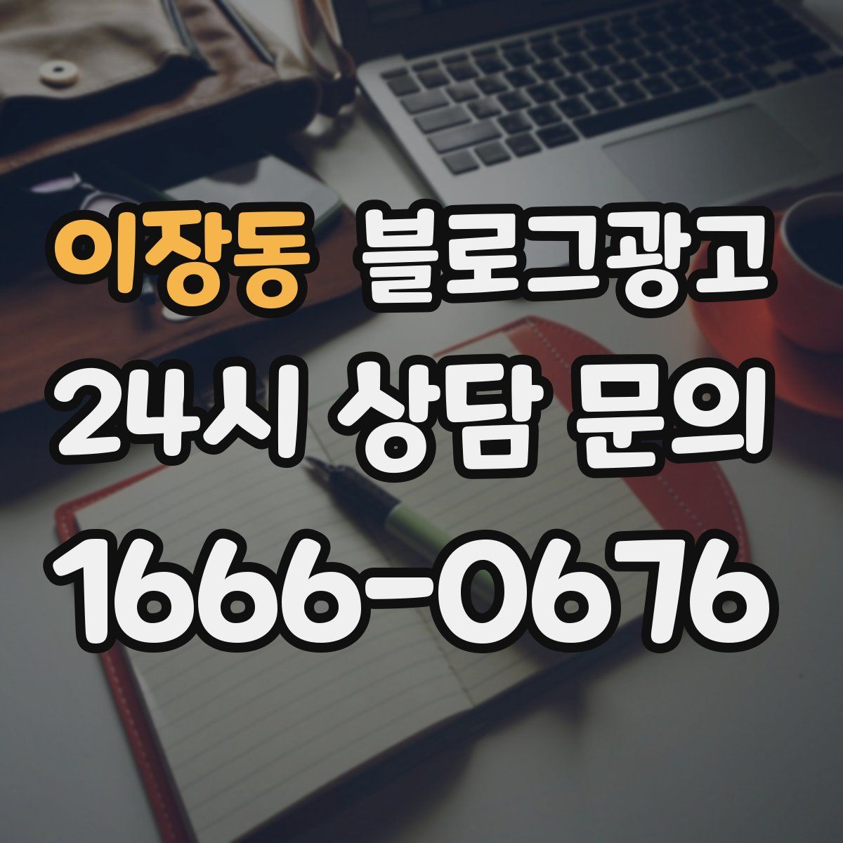 이장동 블로그 광고