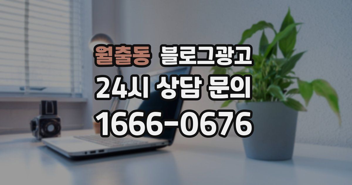월출동 블로그 마케팅