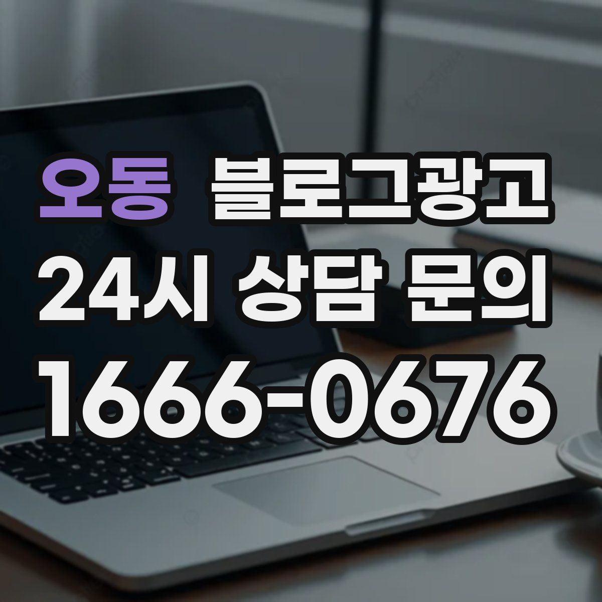 오동 블로그 광고