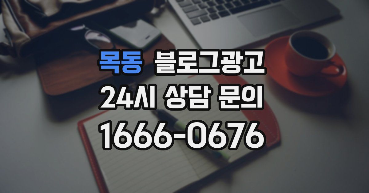 목동 블로그 마케팅