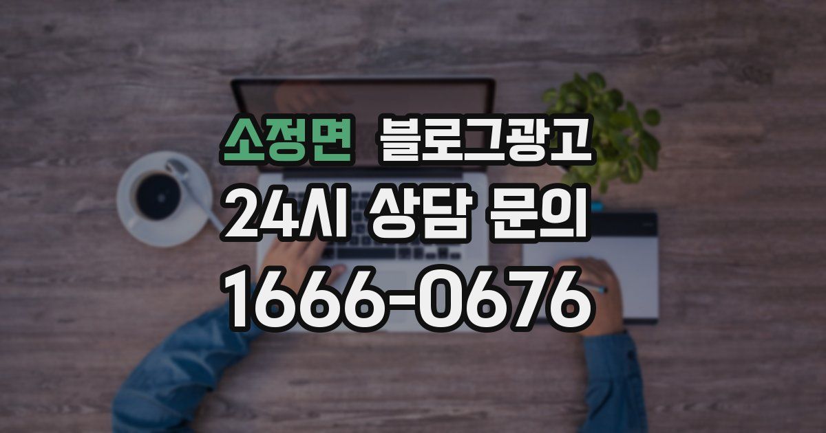 소정면 블로그 마케팅