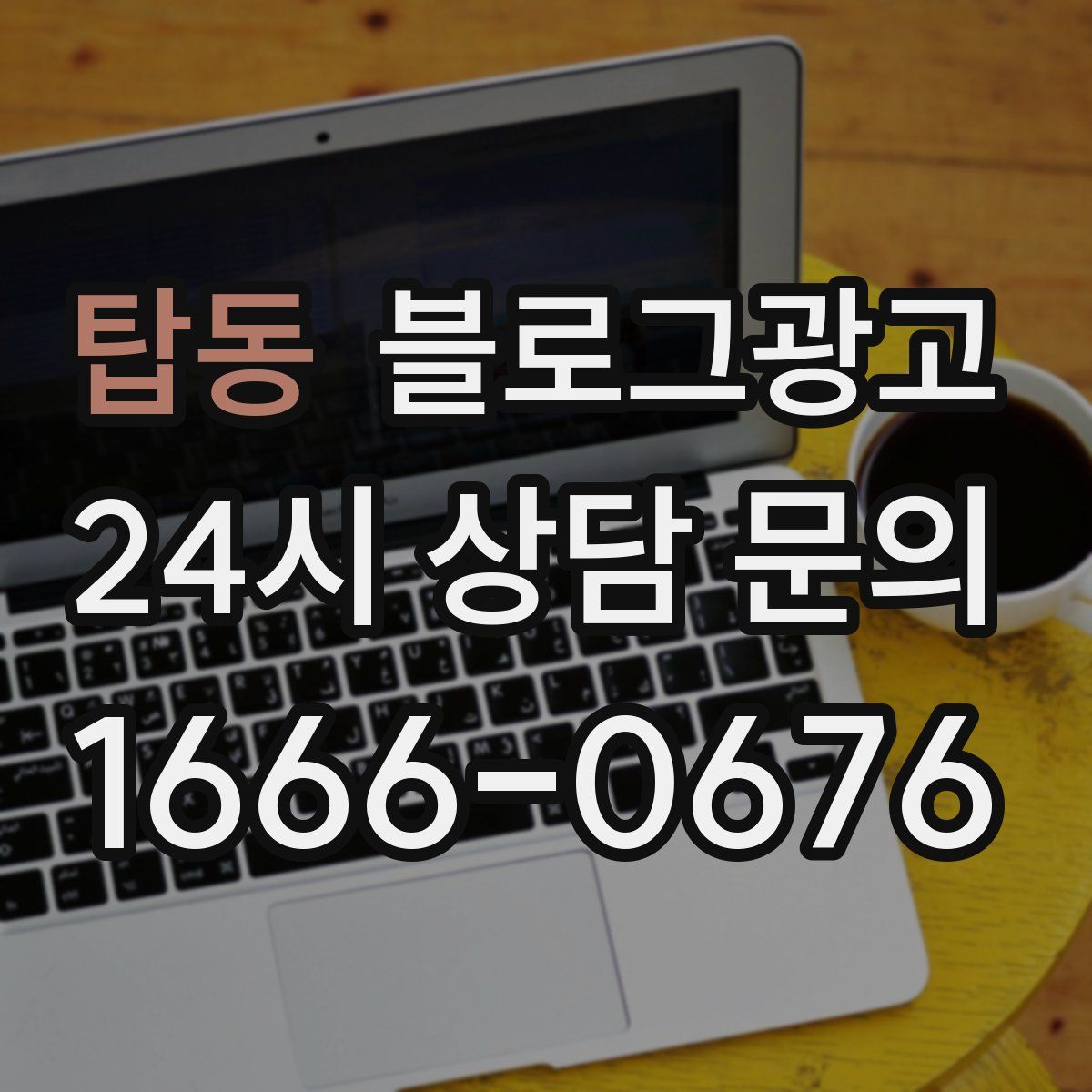 탑동 블로그 광고