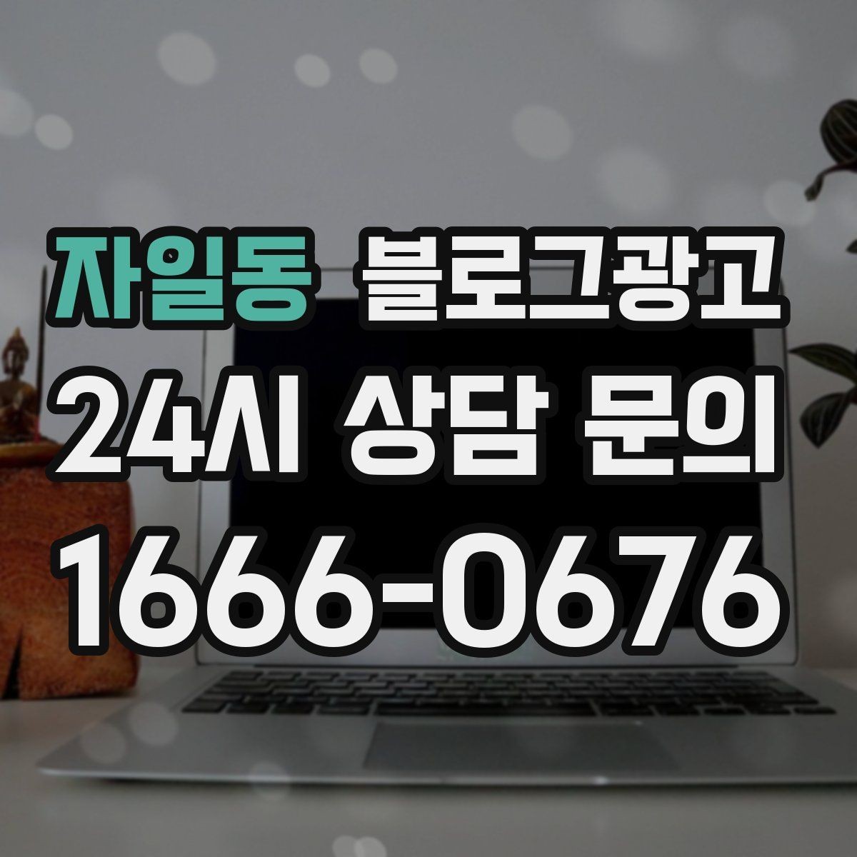 자일동 블로그광고 조용한 작업 공간을 원하는 손님을 위한 타깃 글