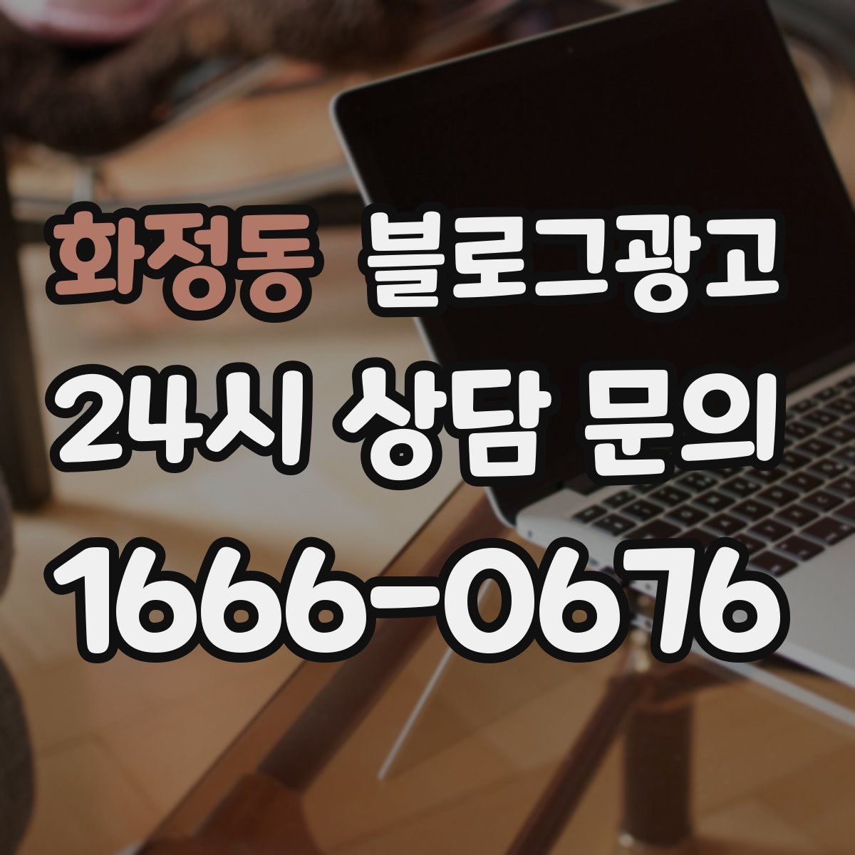화정동 블로그 광고