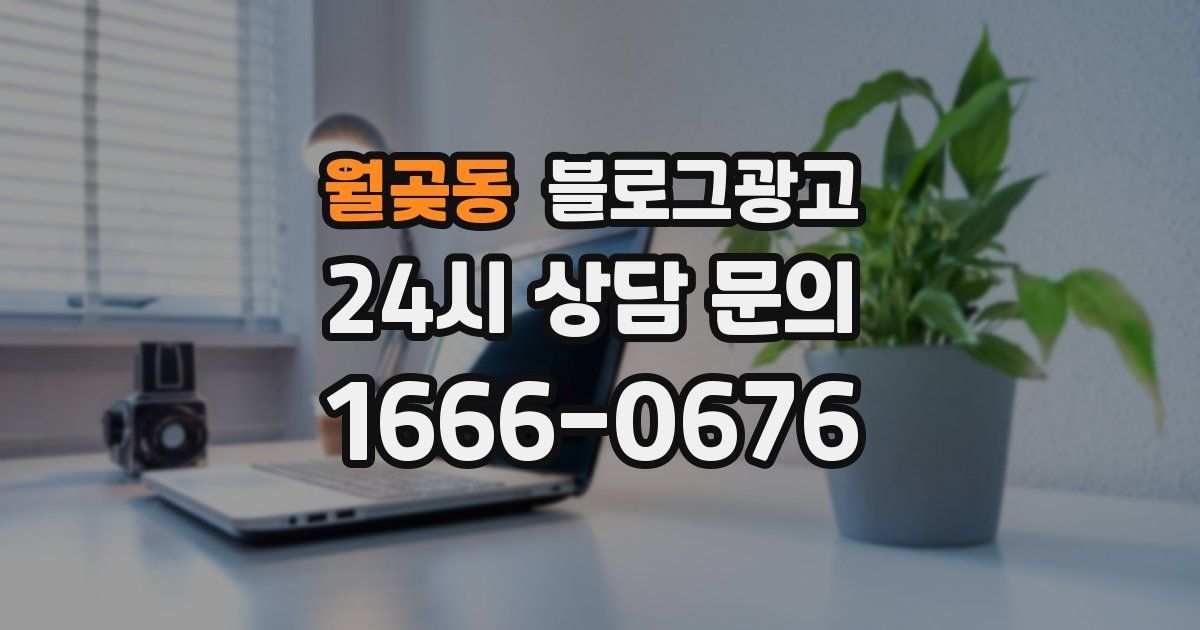 월곶동 블로그 마케팅