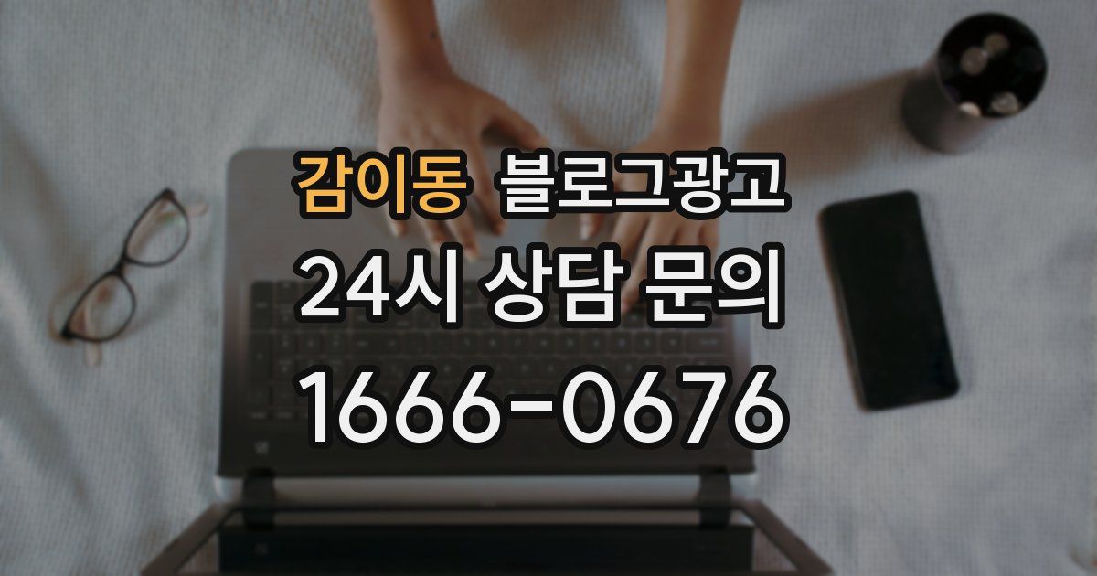 감이동 블로그 마케팅
