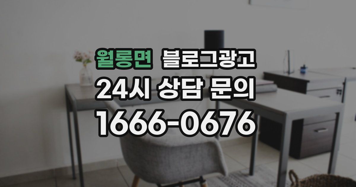 월롱면 블로그 마케팅