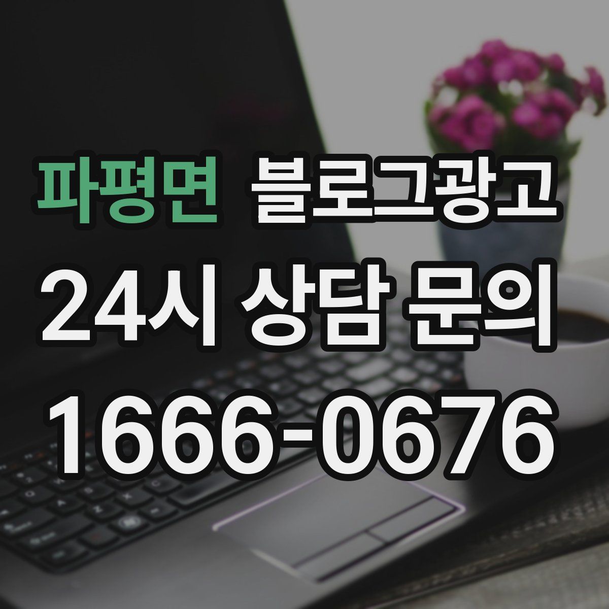 파평면 블로그 광고