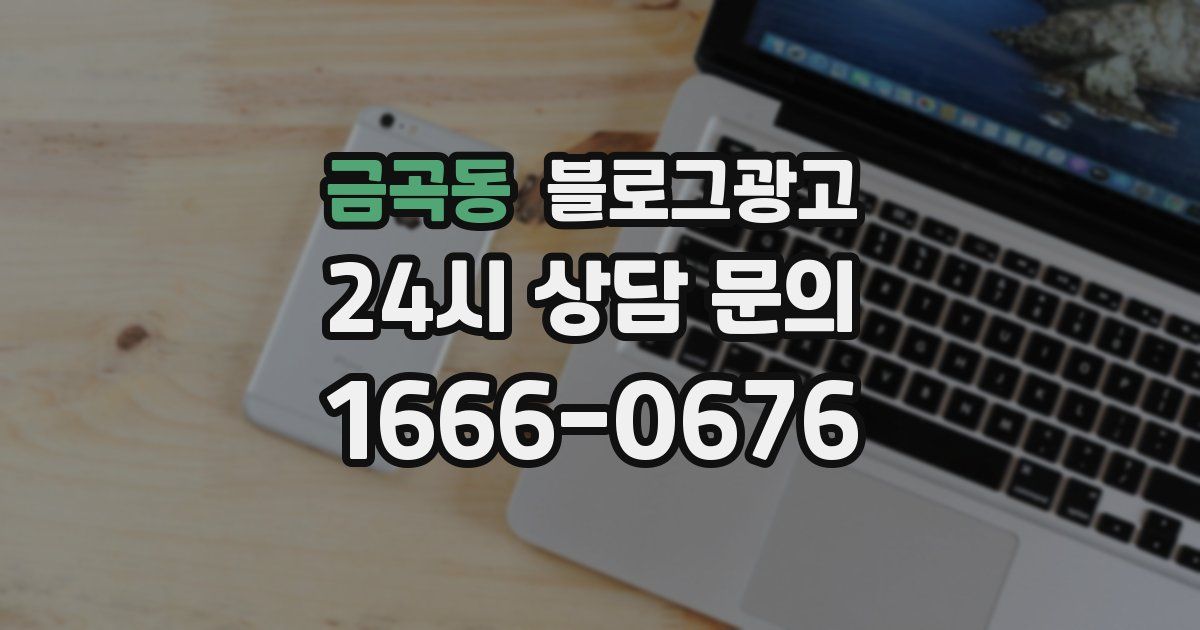 금곡동 블로그 마케팅