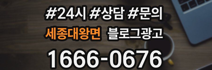 세종대왕면 브랜드 블로그