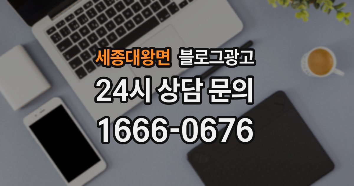 세종대왕면 블로그 마케팅