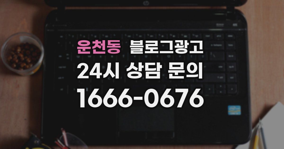 운천동 블로그 마케팅