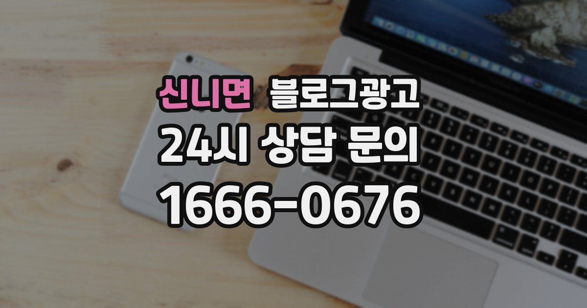 신니면 블로그 마케팅