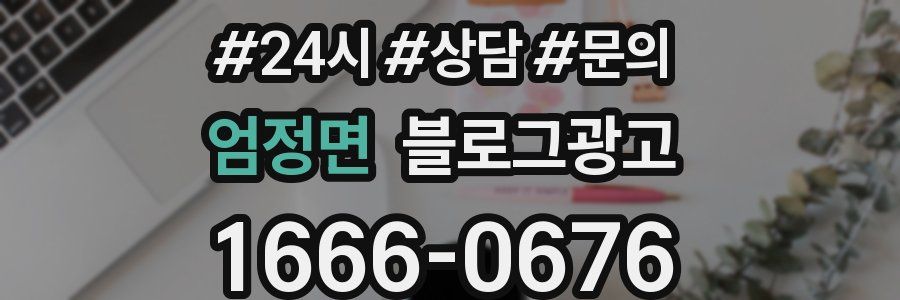 엄정면 브랜드 블로그