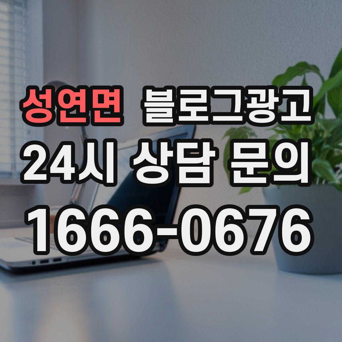 성연면 블로그 광고
