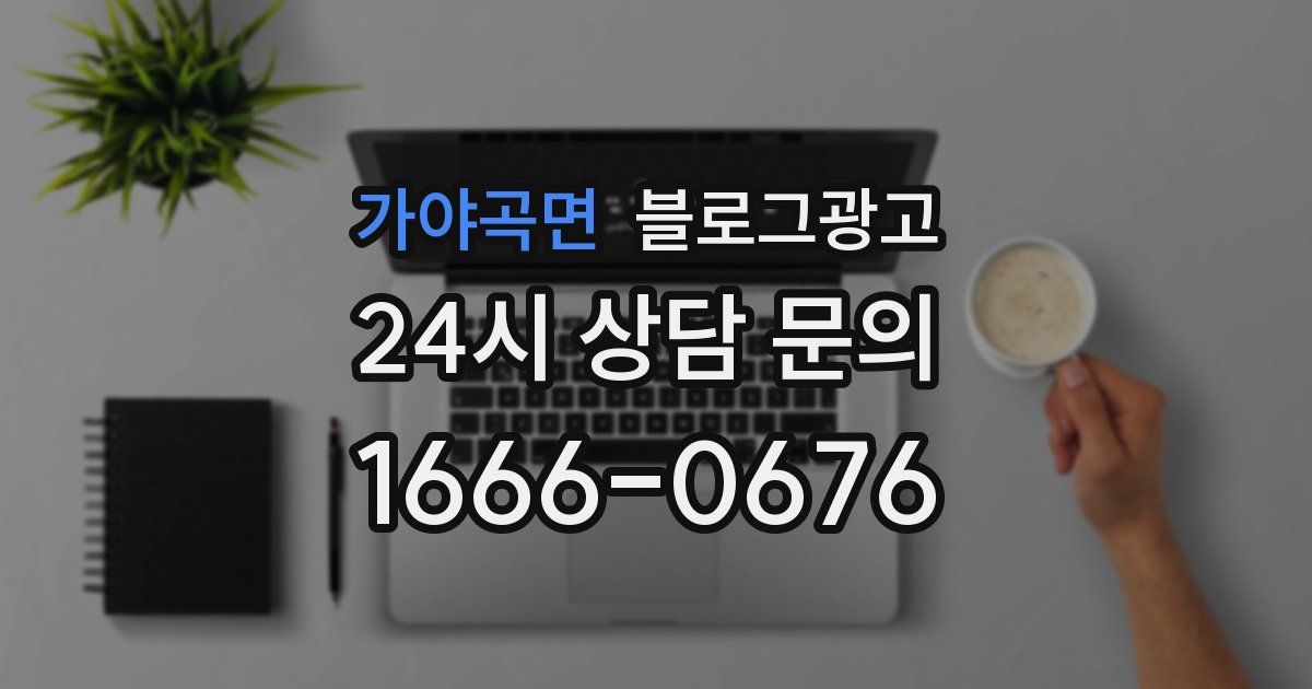 가야곡면 블로그 마케팅