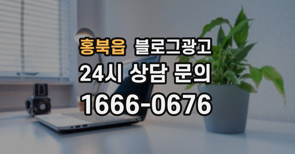 홍북읍 블로그 마케팅