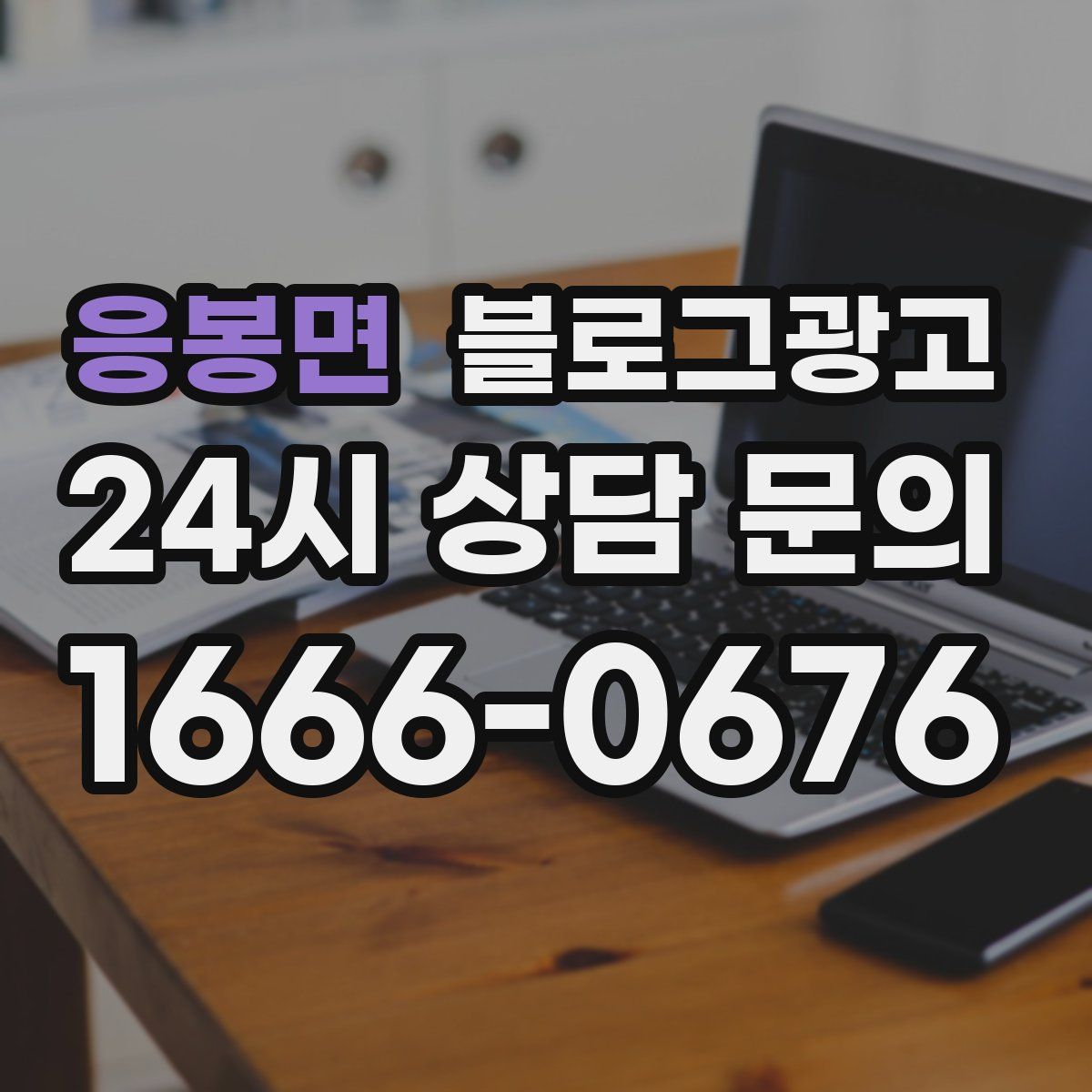 응봉면 블로그 광고
