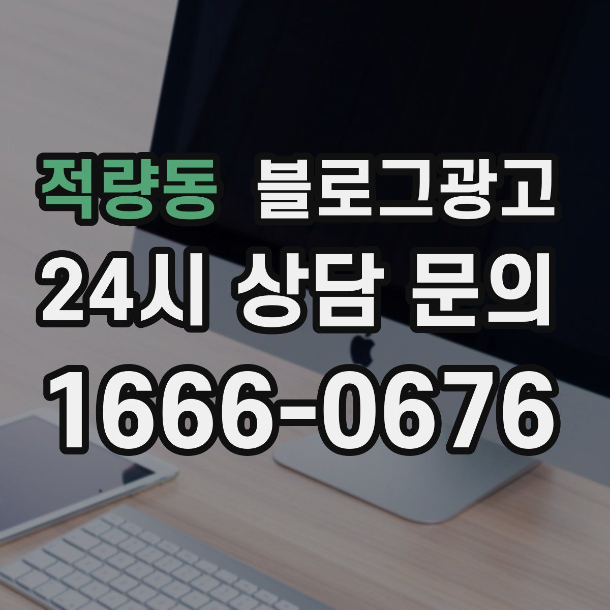 적량동 블로그 광고