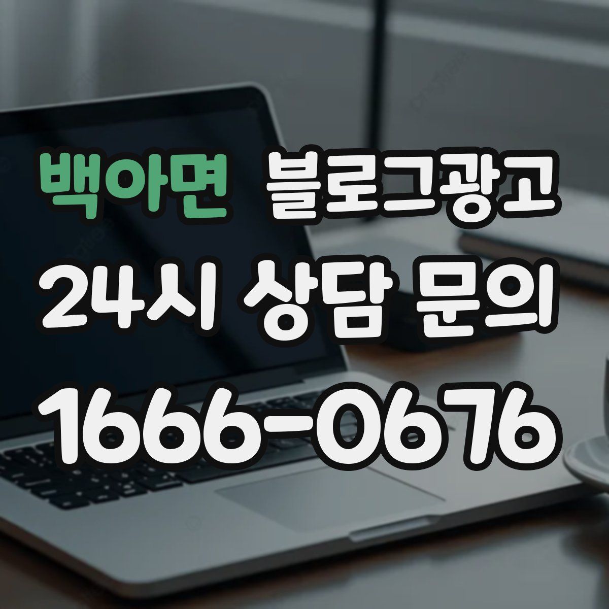 백아면 블로그 광고