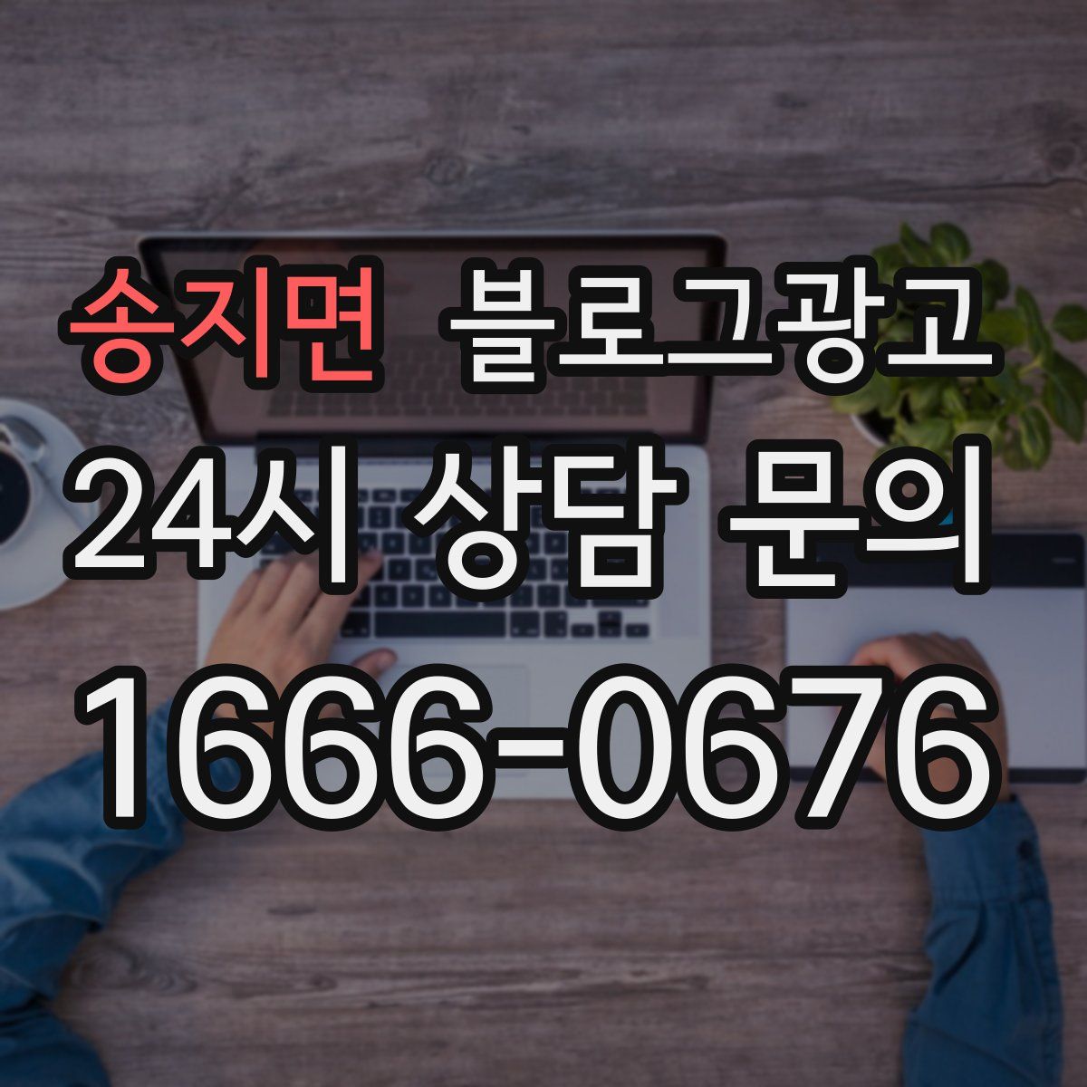 송지면 블로그 광고