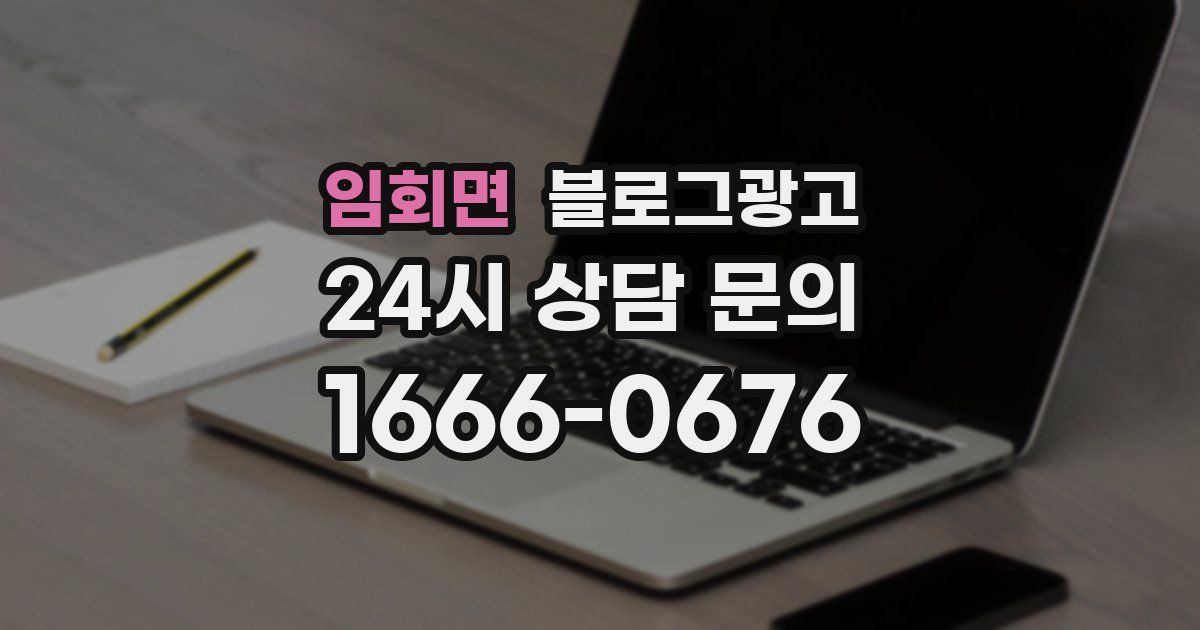 임회면 블로그 마케팅