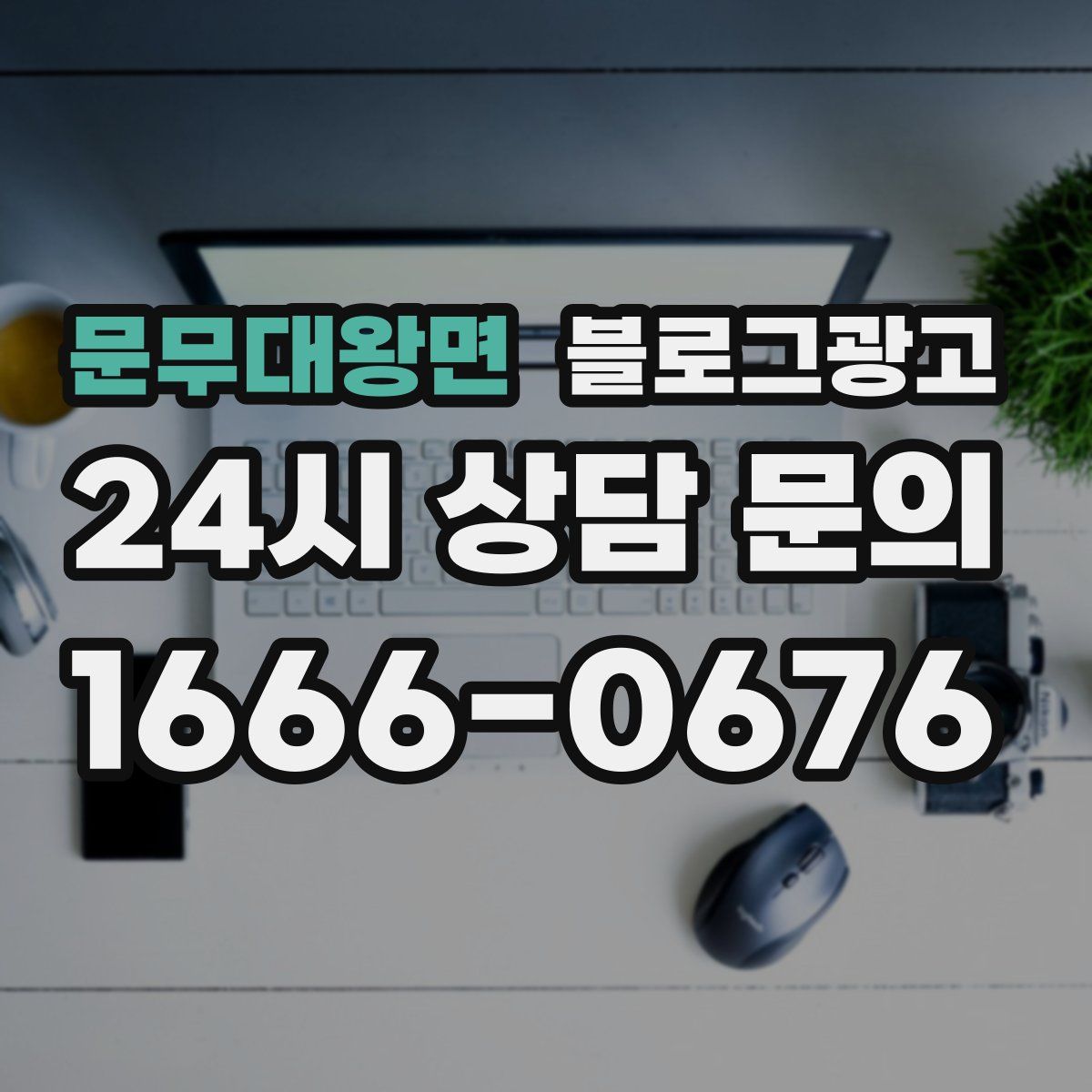 문무대왕면 블로그 광고
