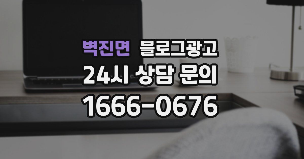 벽진면 블로그 마케팅