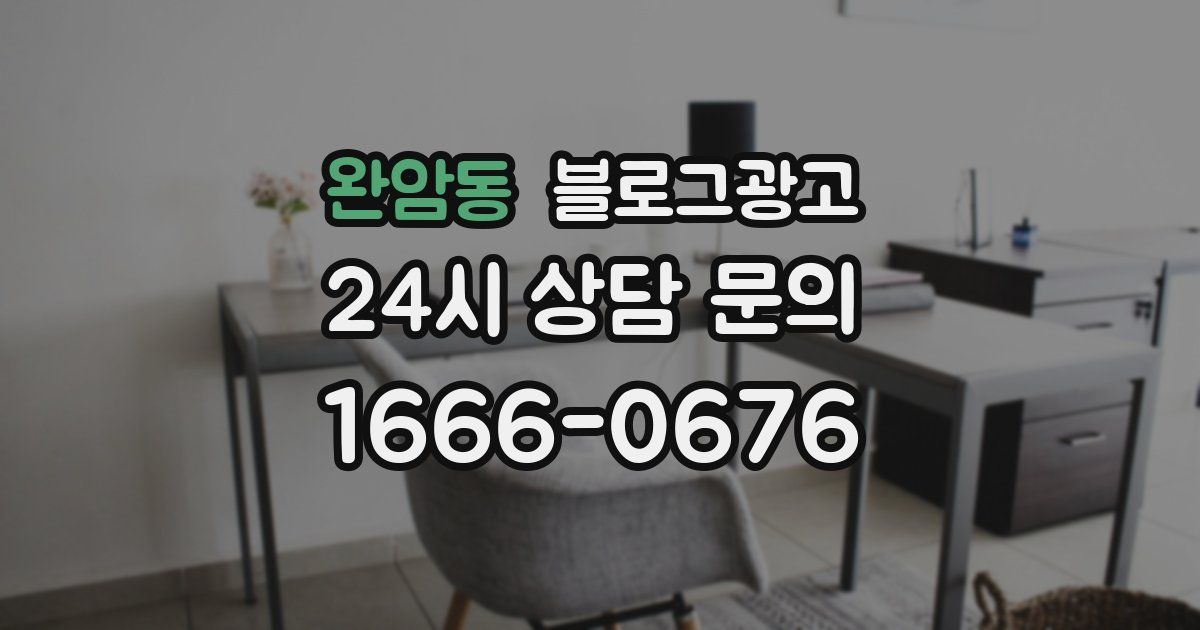완암동 블로그 마케팅