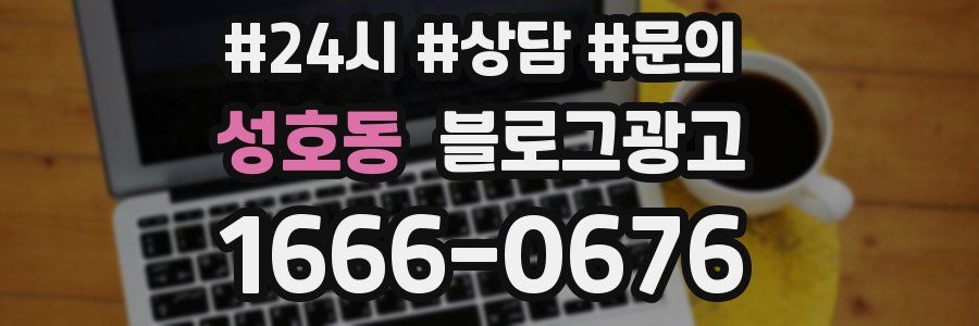 성호동 브랜드 블로그