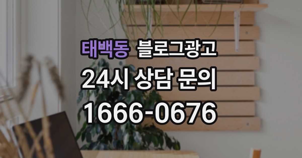 태백동 블로그 마케팅