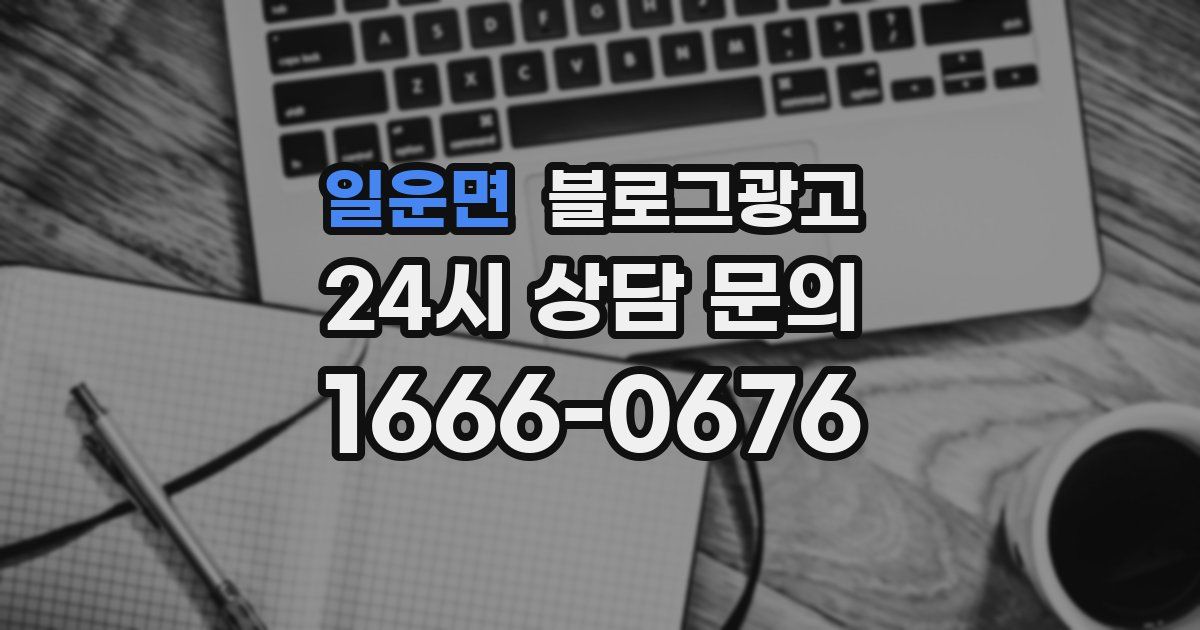 일운면 블로그 마케팅