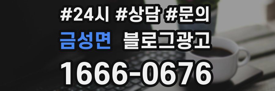 금성면 브랜드 블로그