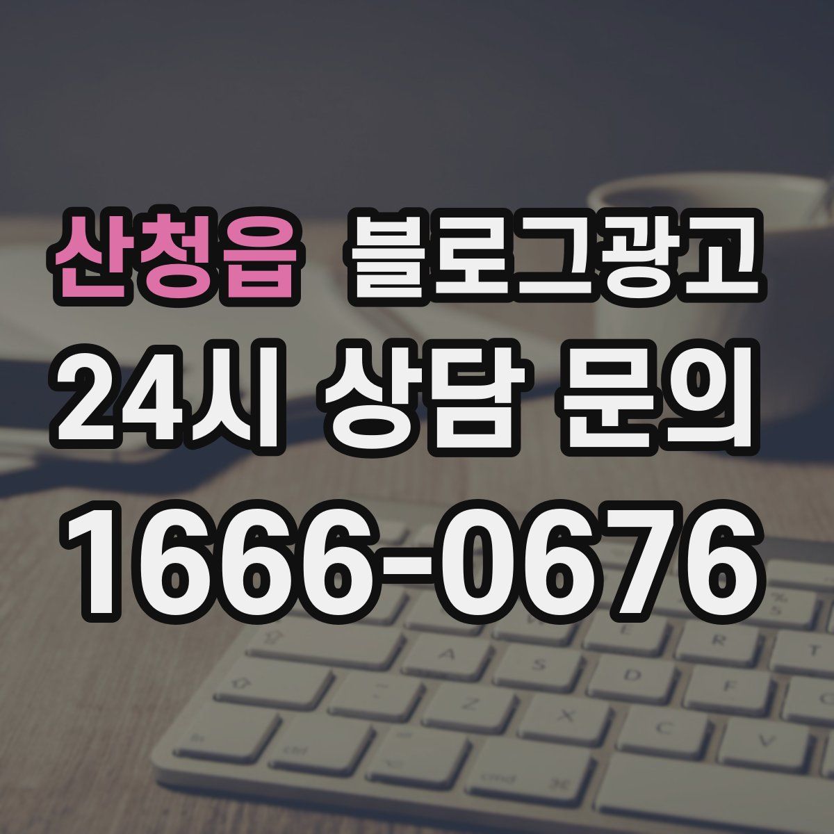산청읍 블로그 광고