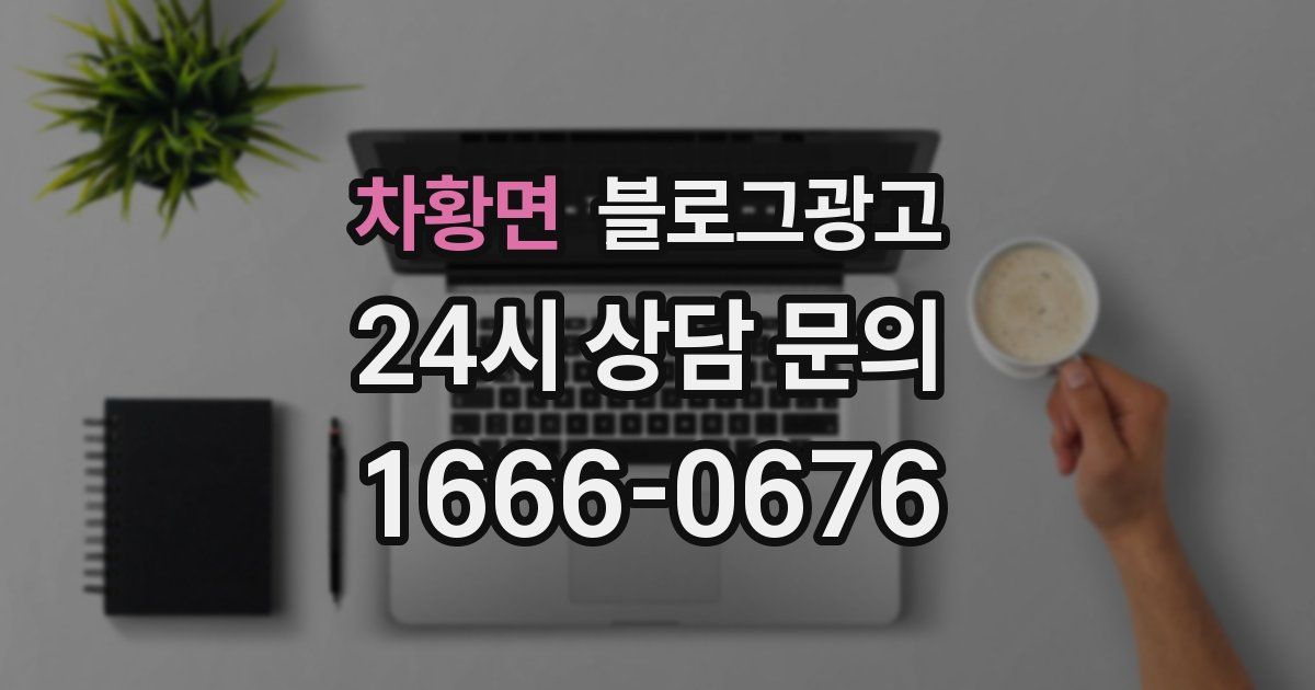 차황면 블로그 마케팅