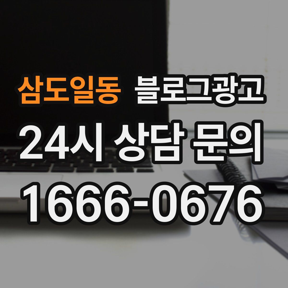 삼도일동 블로그 광고
