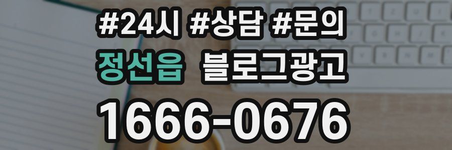 정선읍 브랜드 블로그