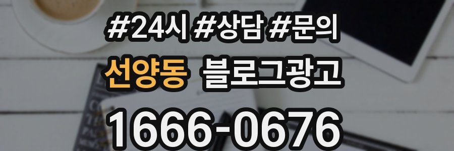 선양동 브랜드 블로그