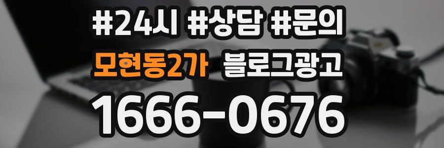 모현동2가 브랜드 블로그