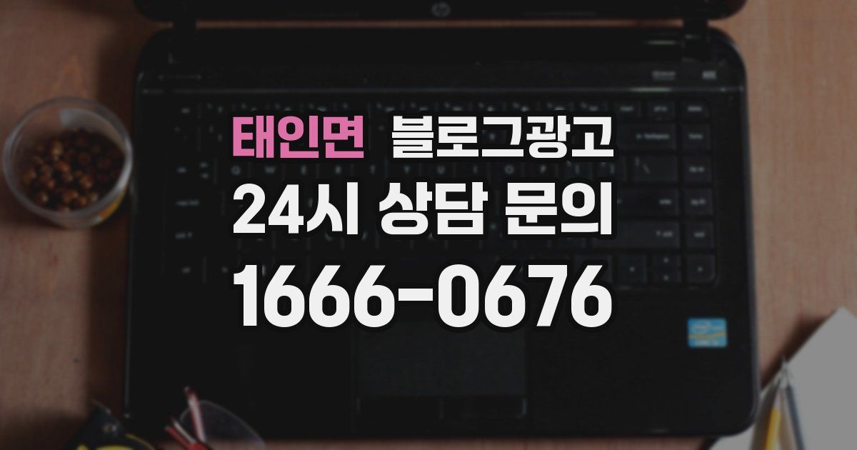 태인면 블로그 마케팅