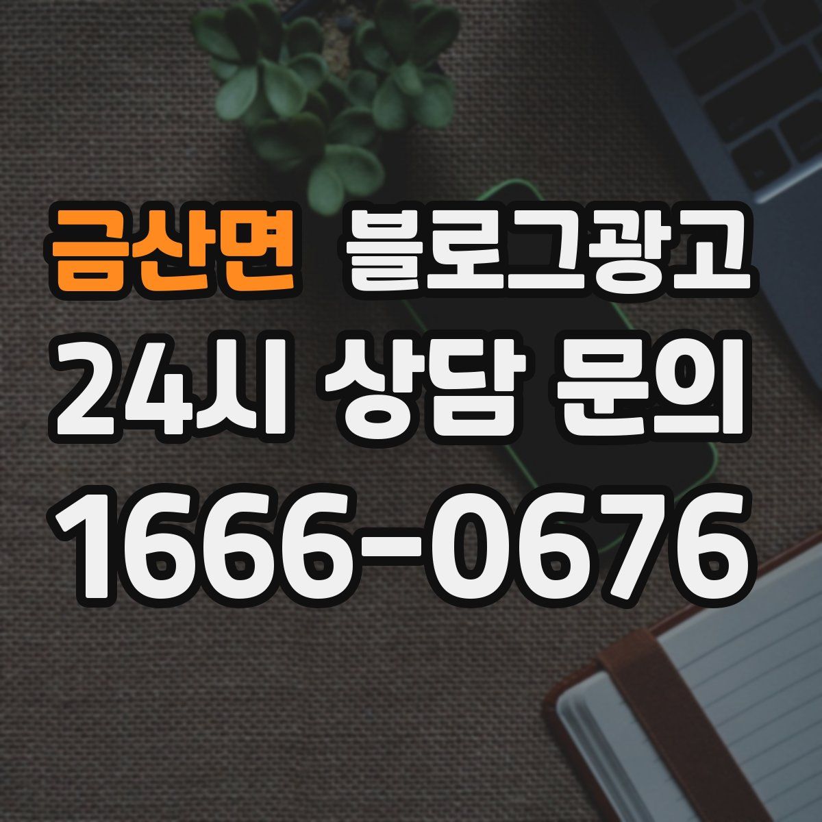 금산면 블로그 광고