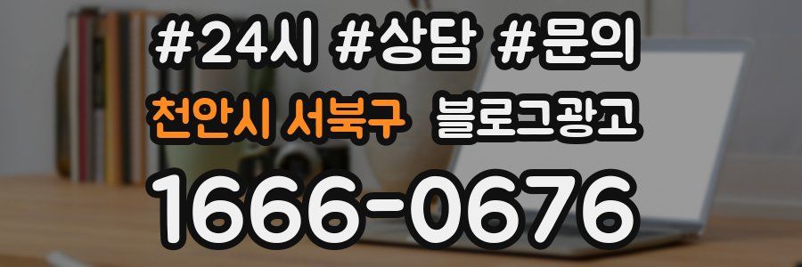 천안시 서북구 브랜드 블로그