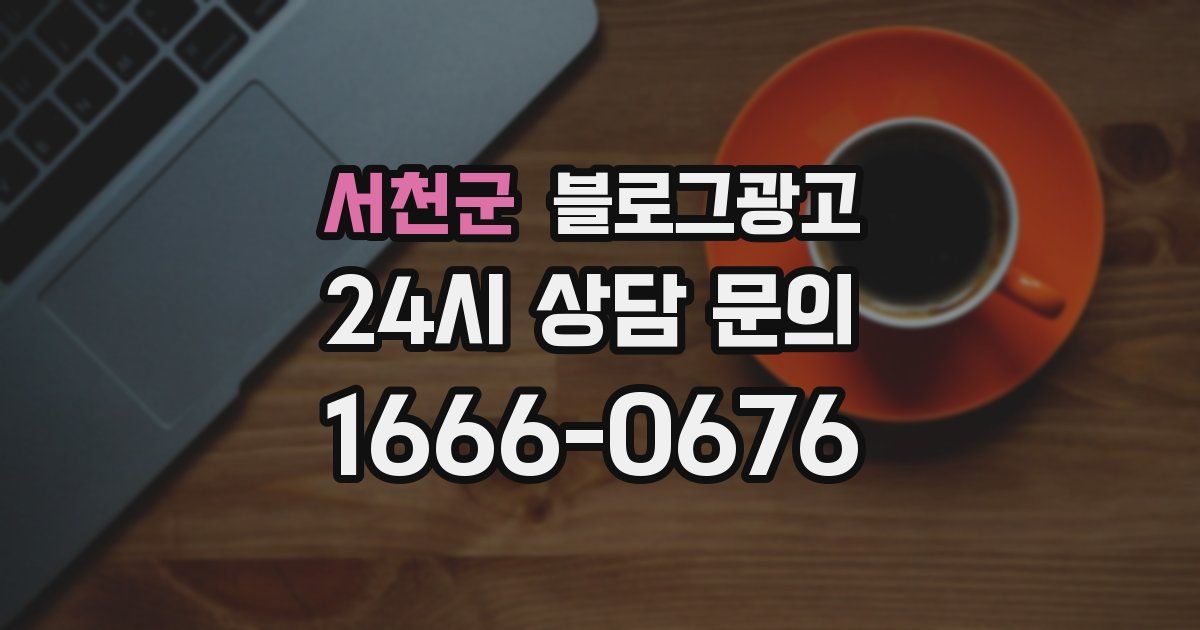 서천군 블로그 마케팅
